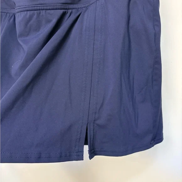 Lands' End Navy Blue Swim Skort, size 8 - Picture 3 of 6